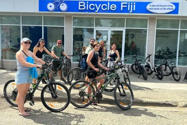 Groups ready to explore Fiji on bikes